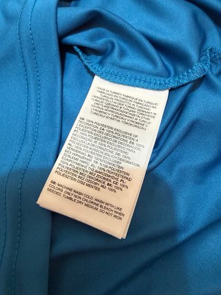 Camiseta The North Face entrenamiento azul
