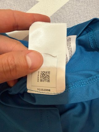 Camiseta The North Face entrenamiento azul