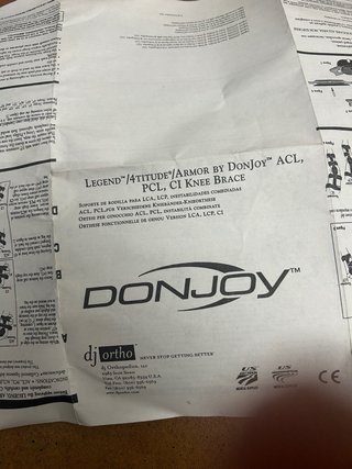 Rodilleras Donjoy