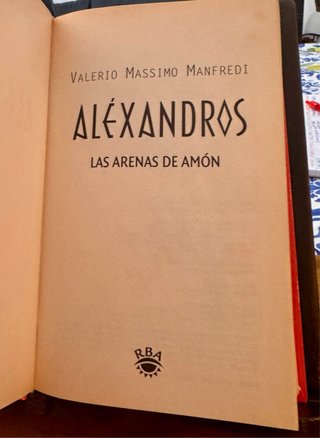 Aléxandros: Las arenas de Amón