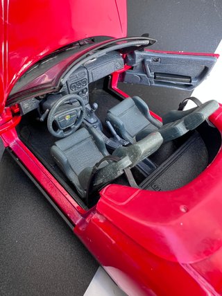 Alfa Romeo Spider 1/18 Maisto Rojo