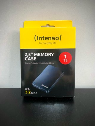 Disco Duro HDD Intenso 1TB USB 3.2 (a estrenar)