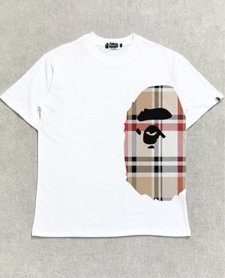 BAPE Camiseta Negra y Blanca