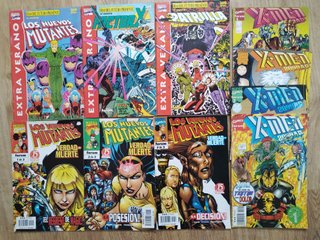 Lote comics mutantes marvel forum