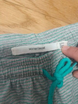Pantalón pijama rayas mujer