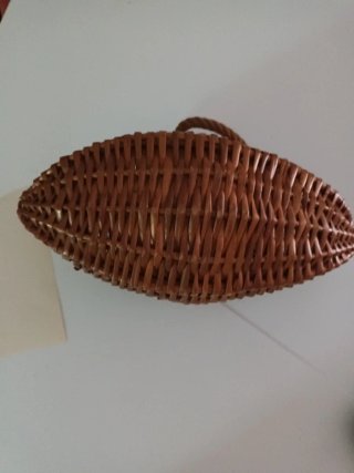 Bolso de mimbre y cuerda