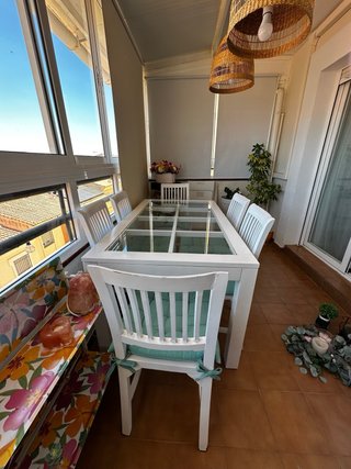 Tavolo Terrazza 6 Sedie + Cuscini