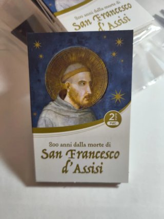 2€ Italia 2026 BU San Francisco de Asís