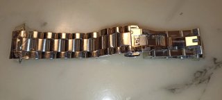 Hamilton 18mm cinturino orologio argento