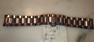 Hamilton 18mm cinturino orologio argento