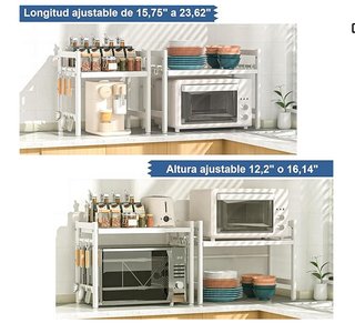 Estantería para Microondas Glovios Blanca