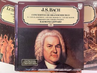 24 vinilos de música clásica de Salvat.