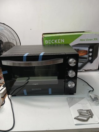Horno Eléctrico Becken 3L Negro