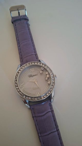 Reloj Chopard Lila Nuevo Mujer con brillantes