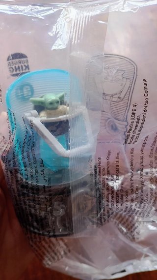 Muñeco Baby Yoda Grogu Burger King 2026