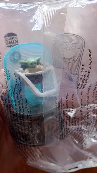 Muñeco Baby Yoda Grogu Burger King 2026