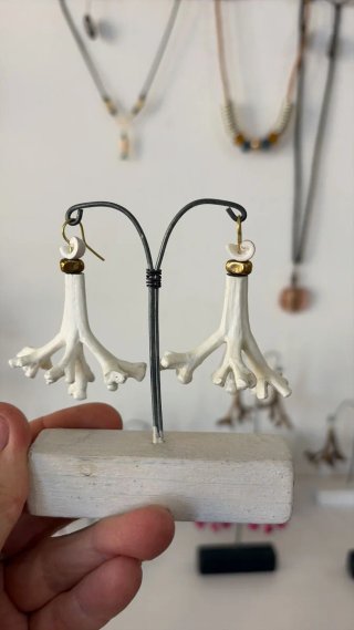 Pendientes hechos a mano