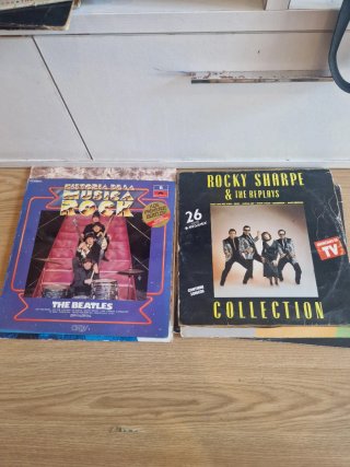 Vinilos Willy DeVille y David Byrne