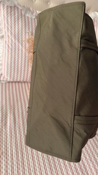 Bolso Bimba y Lola verde oliva y dorado
