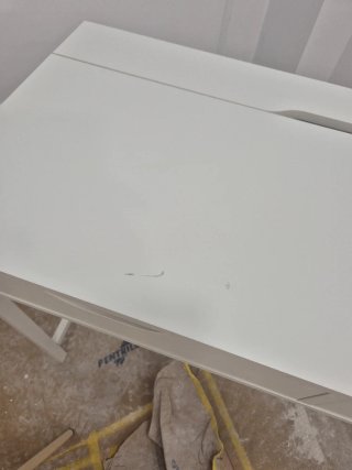 Mesa de escritorio o manicura blanca+REGALO SILLA