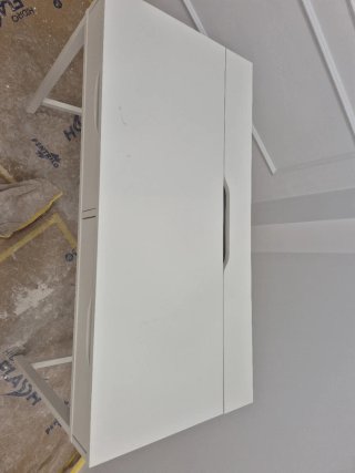 Mesa de escritorio o manicura blanca+REGALO SILLA