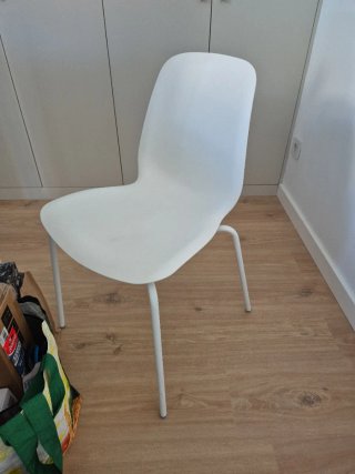 Mesa de escritorio o manicura blanca+REGALO SILLA