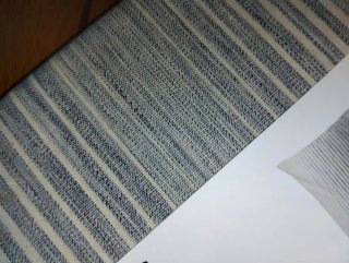 Funda cojín IKEA ISPIGG rayas 50x50cm. Sin abrir