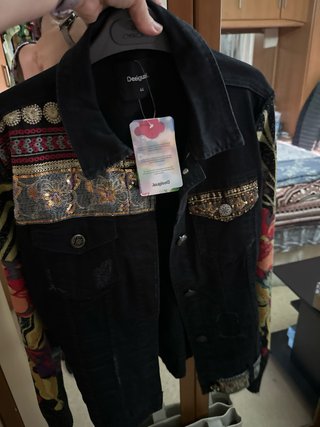 Chaqueta Desigual Negra Talla 44