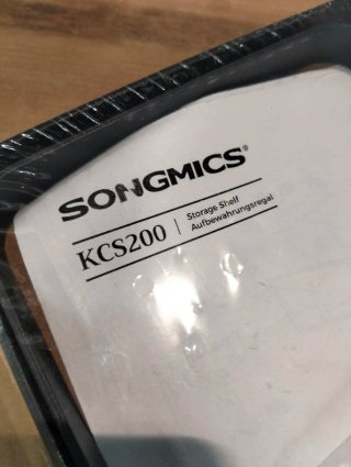 Set 2 Estantes de cocina SONGMICS KCS200X01