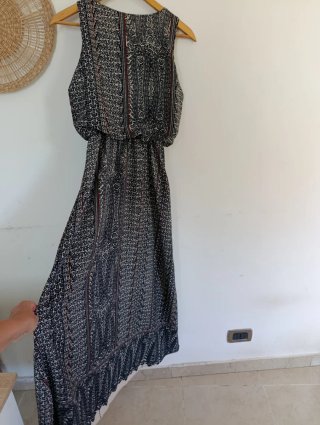 Abito lungo vintage fantasia
