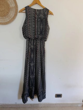 Abito lungo vintage fantasia