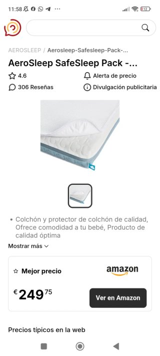 Materassino per bambini Aerosleep Evolution. Più protezione