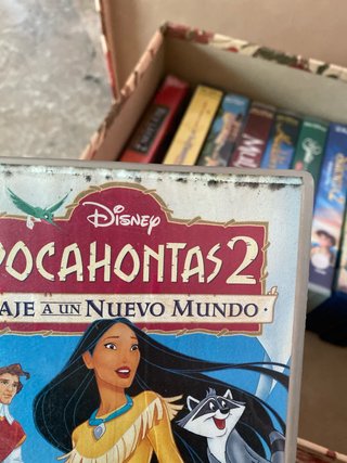 Lote Películas VHS Disney Clásicos