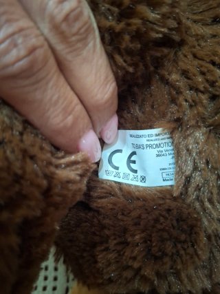 Peluche scimma con cuore Stringimi il mio cuore