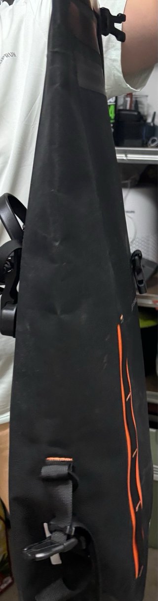 Mochila West Biking 20L Negra Naranja.