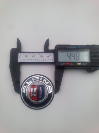EMBLEMA VOLANTE BMW ALPINA 45MM