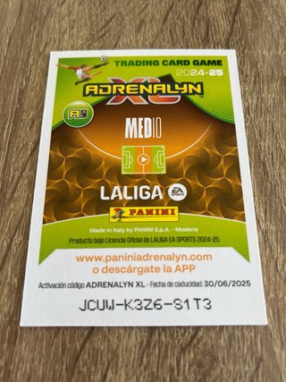 Cromo Pedri Momentum Panini Adrenalyn 24/25