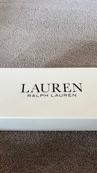 Sandalias Lauren Ralph Lauren piel napa azul