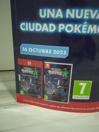 Cartel Leyendas Pokémon Z Nintendo Switch
