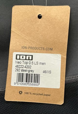 ION Neopreno Top 0.5mm Talla XS