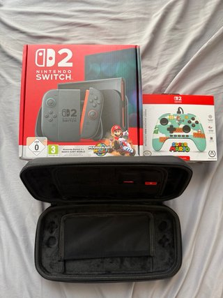 Nintendo Switch 2 + Mando + Travel Case + juego