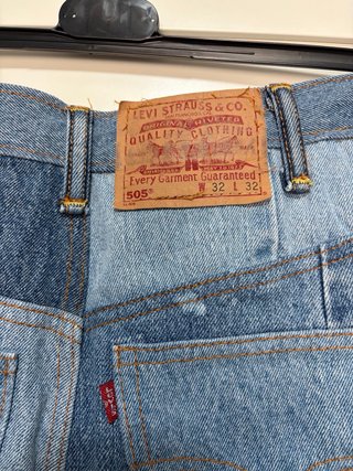 Falda vaquera patchwork Levi's Talla L
