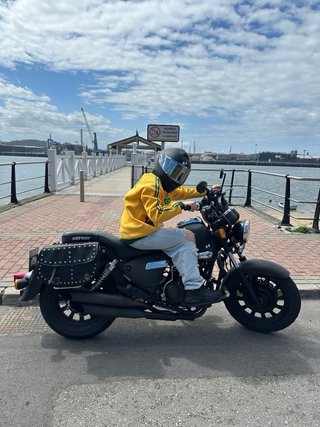 Moto Cruiser Keeway 125cc Negra
