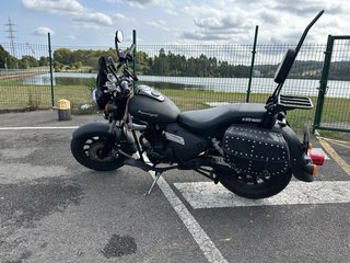Moto Cruiser Keeway 125cc Negra