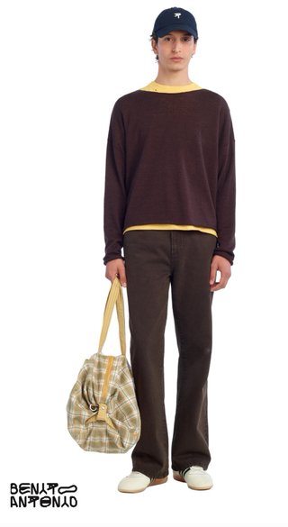BOLSO SHOPPER PATCHWORK ZARA x BENITO. Bad Bunny