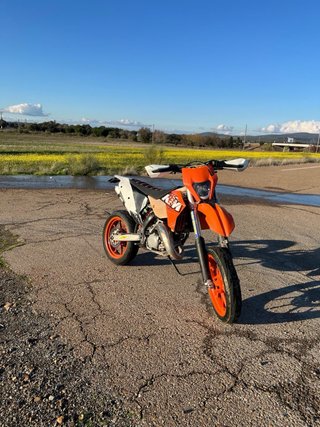 Llanta Supermotard con disco