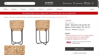 Portavasi MAISONS DU MONDE - NUOVO