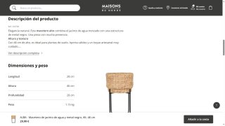 Portavasi MAISONS DU MONDE - NUOVO