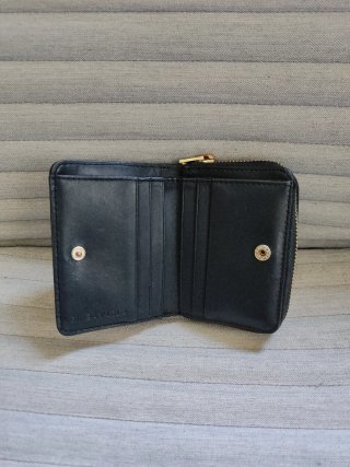 Cartera Bimba y Lola Negra con Logo Rosa