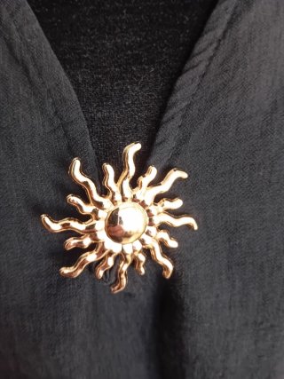 Blusa negra mujer